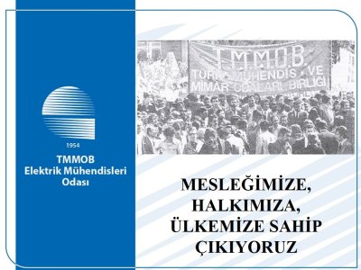 MESLEĞİMİZE VE ÜLKEMİZE SAHİP ÇIKIYORUZ
