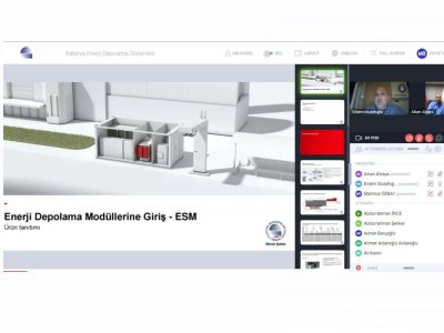 ŞUBEMİZ EĞİTİM KOMİSYONU FAALİYETLERİ KAPSAMINDA DÜZENLENEN WEBİNAR ETKİNLİKLERİNDEN BATARYA ENERJİ DEPOLAMA SİSTEMLERİ KONULU WEBİNARIMIZ GERÇEKLEŞTİRİLDİ