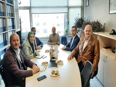 KOCAELİ BÜYÜKŞEHİR BELEDİYESİ ESNAF VE SANATKARLAR İŞLERİ ŞUBE MÜDÜRLÜĞÜNDEN ŞUBEMİZE ZİYARET