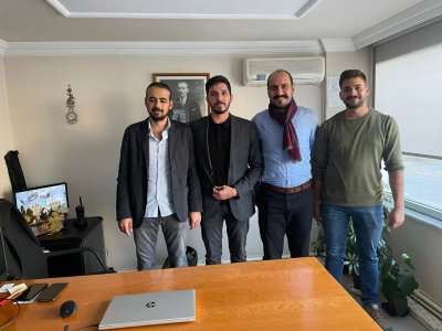 13. DÖNEM ŞUBE YÖNETİM KURULUMUZ VE KARAMAN İL TEMSİLCİLERİMİZLE BİRLİKTE MEDAŞ KARAMAN-2 İŞLETME SORUMLUSU MESLEKTAŞIMIZ RECEP GAVGALI`YI ZİYARET ETTİK.