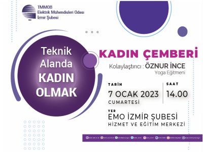KADIN ÇEMBERİ : TEKNİK ALANDA KADIN OLMAK