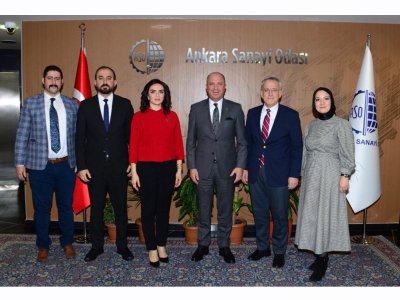 EMO ANKARA ŞUBESİ`NDEN ANKARA SANAYİ ODASI`NA ZİYARET
