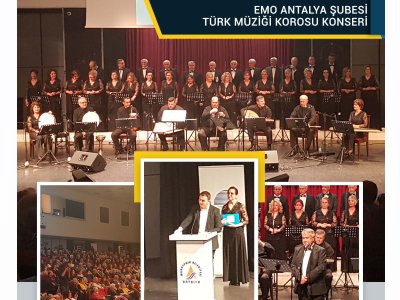 EMO TÜRK MÜZİĞİ KOROSU KONSERİNE DAVETLİSİNİZ!