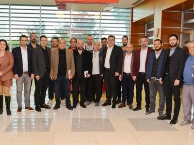 ANTALYA TİCARET VE SANAYİ ODASI`NDA TOPLANTI