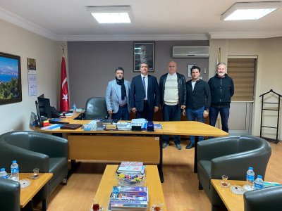 BİLGİ TEKNOLOJİLERİ KURUMU BÖLGE MÜDÜRLÜĞÜ ZİYARET EDİLDİ. BÖLGE MÜDÜRÜ MUSTAFA SEMERCİ İLE GÖRÜŞ ALIŞVERİŞİNDE BULUNULDU.