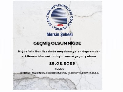 GEÇMİŞ OLSUN NİĞDE !