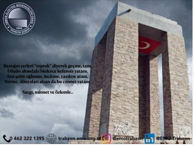 SAYGI, MİNNET VE ÖZLEMLE..