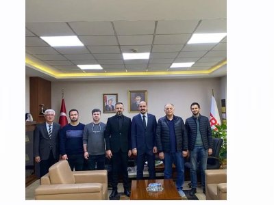 EMO MERSİN ŞUBE YÖNETİM KURULU OLARAK TRT ÇUKUROVA MÜDÜRÜ SN. FATİH DOĞRU`YA HAYIRLI OLSUN ZİYARETİNDE BULUNDUK
