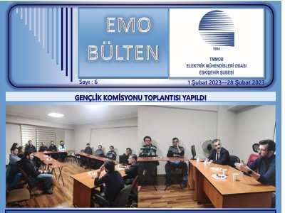 ŞUBE BÜLTENİNİN 6.SAYISI YAYINDA!