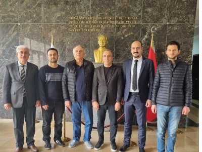 EMO MERSİN ŞUBE YÖNETİM KURULU OLARAK TRT ÇUKUROVA MÜDÜRLÜĞÜ MÜDÜR YARDIMCISI (VERİCİLER) SN. MEHMET KÖKÇÜ BEYE  ZİYARETTE BULUNDUK.