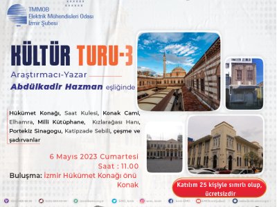 İZMİR KÜLTÜR TURU-3  DUYURUSU