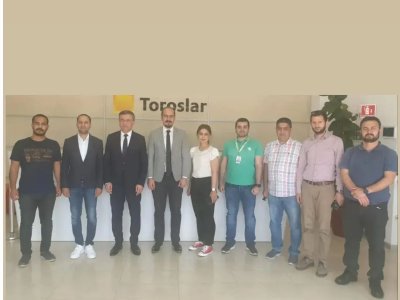 YÖNETİM KURULUMUZDAN TOROSLAR EDAŞ DİREKTÖRÜNE ZİYARET