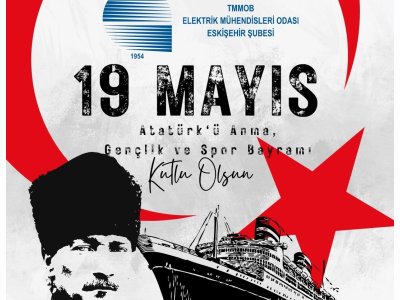 19 MAYIS ATATÜRK`Ü ANMA, GENÇLİK VE SPOR BAYRAMI KUTLU OLSUN !