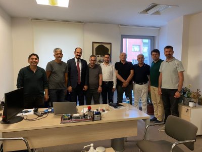 NİĞDE TÜRK TELEKOM TEKNİK OPERASYONLAR YÖNETİCİSİ DEĞERLİ ÜYEMİZ SN. ADİL HAYDAR AYDIN`I MAKAMINDA ZİYARET ETTİK