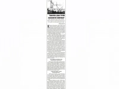 `ELEKTRİKTE YÜZDE 18 KDV MESKENLERDE KALDIRILMALI` (BAŞKENT GAZETESİ)