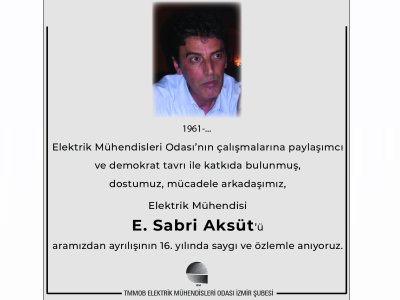 EYÜP SABRİ AKSÜTÜ ANIYORUZ