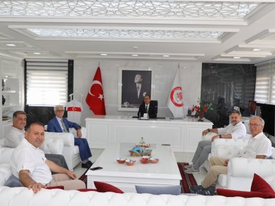 ISPARTA UYGULAMALI BİLİMLER ÜNİVERSİTESİ REKTÖRLÜĞÜ`NE ZİYARET