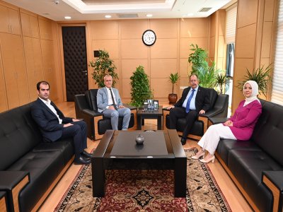 YÜKSEK SEÇİM KURULU BAŞKANI SAYIN AHMET YENERİ MAKAMINDA ZİYARET ETTİK