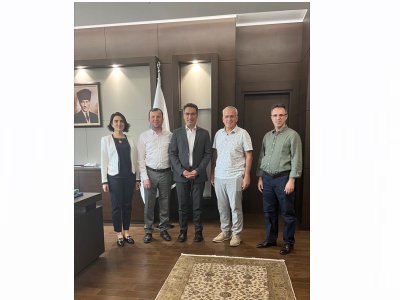 EPDK BAŞKAN YARDIMCISI AHMET ÖZKAYA ZİYARET EDİLEREK ELEKTRİKLİ ARAÇLAR VE AKILLI ŞEHİRLER 4. ÇALIŞTAYI PLÂNLAMASI YAPILDI