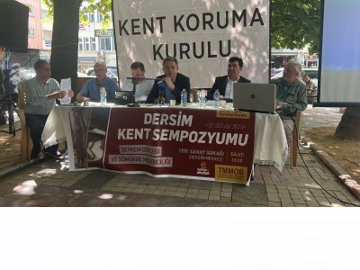 DERSİM KENT SEMPOZYUMUNDA YER ALDIK