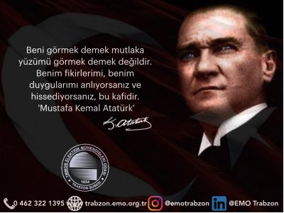 SEVGİ, SAYGI, MİNNET VE RAHMETLE..
