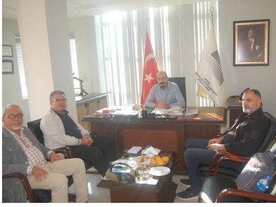 EMEK PARTİSİ MERSİN İL ÖRGÜTÜ, EMO MERSİN ŞUBE BAŞKANIMIZ ALKAN ALKAYA`YA ZİYARETTE BULUNDU.