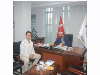 EMO SİLİFKE İLÇE TEMSİLCİMİZ SN. EKREM ONUR KOZAN ŞUBE BAŞKANIMIZ ALKAN ALKAYA`YA ZİYARETTE BULUNDU