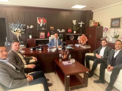 REKTÖR YARDIMCISI PROF.DR. ŞÜKRÜ ÖZEN`E ZİYARET