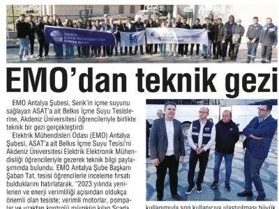 EMO`DAN TEKNİK GEZİ (İLERİ-29.12.2023)