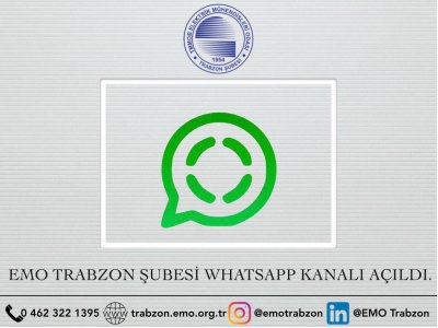 ŞUBE WHATSAPP KANALI