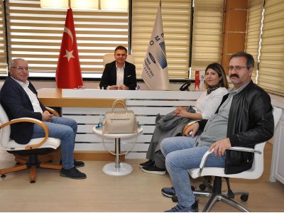 ENERJİ, SANAYİ VE MADEN KAMU EMEKÇİLERİ SENDİKASI`NDAN ŞUBEMİZE ZİYARET