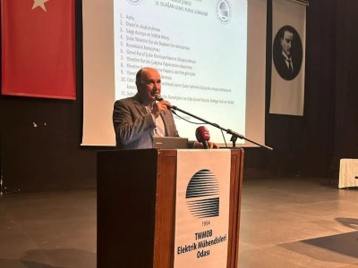 ŞUBE YÖNETİM KURULU BAŞKANIMIZ AHMET ŞAKAR VE SAYMANIMIZ ÖZCAN ÖZDEMİR, EMO BURSA ŞUBESİ`NİN 19.OLAĞAN GENEL KURULU`NA KATILDI