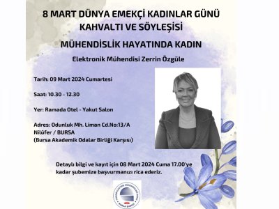 8 MART DÜNYA EMEKÇİ KADINLAR GÜNÜ