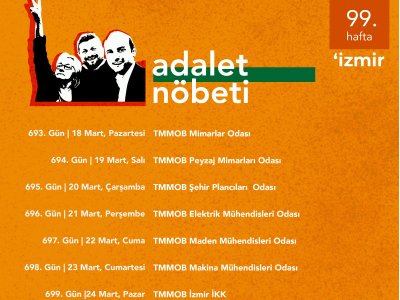 ADALET NÖBETİNE ÇAĞRI: <B>#GEZİYEOZGURLUK</B>
