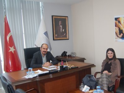 ELİSA PSİKOLOJİK DANIŞMANLIK ÇOCUK GELİŞİM MERKEZİNDEN SN. ZEYNEP AKÇAY EMO MERSİN ŞUBE BAŞKANIMIZ DOÇ. DR. ALKAN ALKAYA`YI ZİYARET ETTİ.
