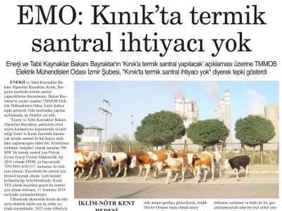 ŞİRKET YATIRIMLARI SEÇİM VAADİ OLAMAZ (DOKUZ EYLÜL)
