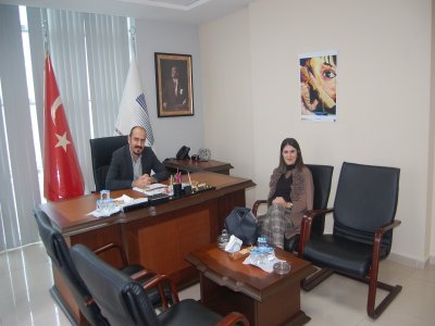 ELİSA PSİKOLOJİK DANIŞMANLIK ÇOCUK GELİŞİM MERKEZİNDEN SN. ZEYNEP AKÇAY EMO MERSİN ŞUBE BAŞKANIMIZ DOÇ. DR. ALKAN ALKAYA`YI ZİYARET ETTİ.