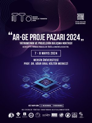 MERSİN ÜNİVERSİTESİ (MEÜ) MERSİN TEKNOLOJİ TRANSFER OFİSİ (MERSİN TTO) TARAFINDAN AR-GE PROJE PAZARI 2024 PROJE BAŞVURUSU, 1503 PROJE PAZARLARI DESTEĞİNİ ALDI.