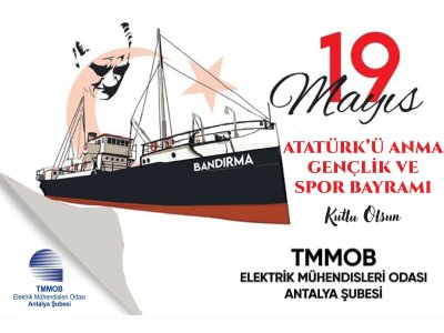 19 MAYIS ATATÜRK`Ü ANMA GENÇLİK VE SPOR BAYRAMIMIZ KUTLU OLSUN