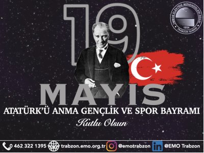 19 MAYIS ATATÜRKÜ ANMA GENÇLİK VE SPOR BAYRAMI