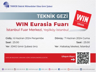 TEKNİK GEZİ : <B>WIN EURASIA FUARI</B>