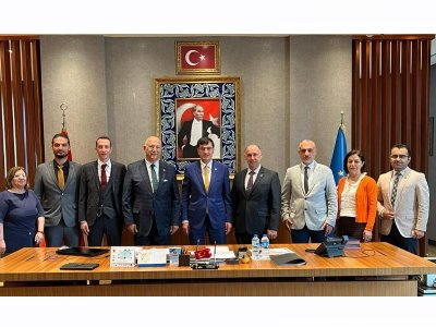 ŞUBE YÖNETİM KURULUMUZ, KÜTAHYA BELEDİYE BAŞKANI EYÜP KAHVECİYİ MAKAMINDA ZİYARET ETTİ