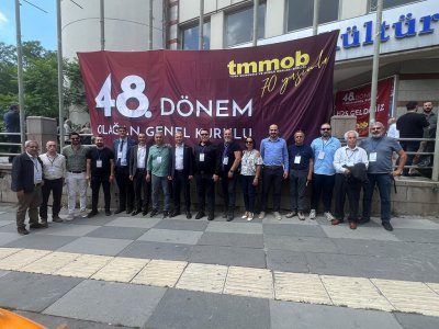 TMMOB MERSİN İL KOORDİNASYON KURULU ODA TEMSİLCİLERİ OLARAK TMMOB 48. OLAĞAN GENEL KURULU`NA KATILIM SAĞLADIK.