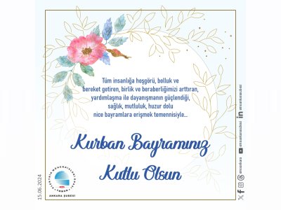 KURBAN BAYRAMINIZ KUTLU OLSUN!