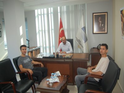 EISYTECH FİRMASI SAHİBİ MUT İLÇEMİZDEN ÜYEMİZ İBRAHİM AKBABA VE TUNAHAN TATLI ŞUBE BAŞKANIMIZ DOÇ. DR. ALKAN ALKAYAYI ZİYARET ETTİ. NAZİK ZİYARETLERİ İÇİN TEŞEKKÜR EDERİZ.