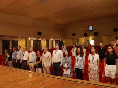 TOROS ÜNİVERSİTESİ`NDE DÜZENLENEN `FUNCTIONAL MATERIALS SCIENCE AND ENGINEERING 2024` SEMPOZYUMUNA EMO MERSİN ŞUBE BAŞKANIMIZ DOÇ. DR. ALKAN ALKAYA KATILIM SAĞLADI.