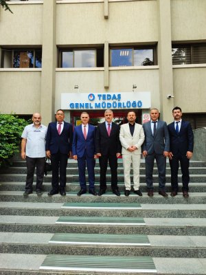 TEDAŞ GENEL MÜDÜRLÜĞÜ`NE ZİYARET