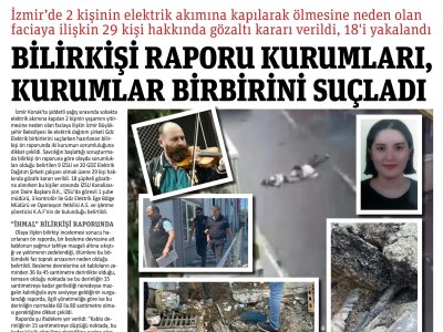 2 CAN GİTTİ SORUMLUSU YOK (GAZETE PENCERE)