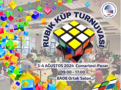 RUBİK KÜP TURNUVASI DÜZENLENECEKTİR