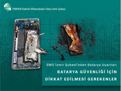 BATARYA GÜVENLİĞİ İÇİN DİKKAT EDİLMESİ GEREKENLER